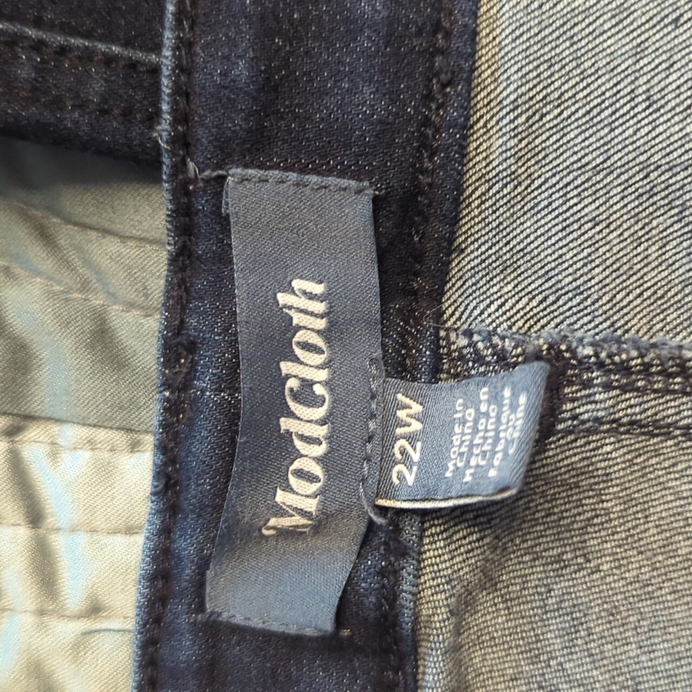 ModCloth Wide Leg Jeans - Picture 3 of 6